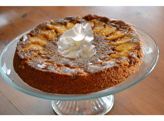 Caramel Apple Upside Down Cake