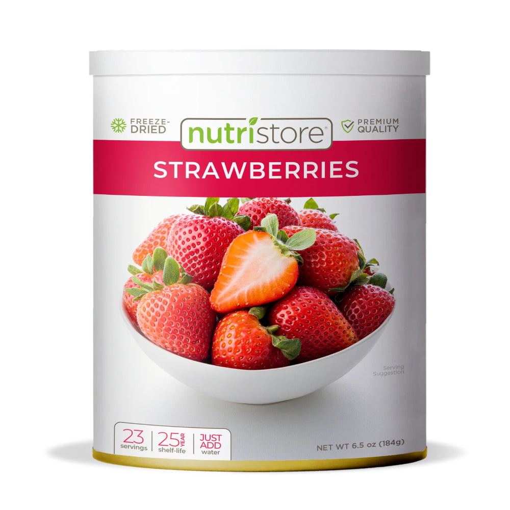 Nutristore - Strawberries - Freeze Dried