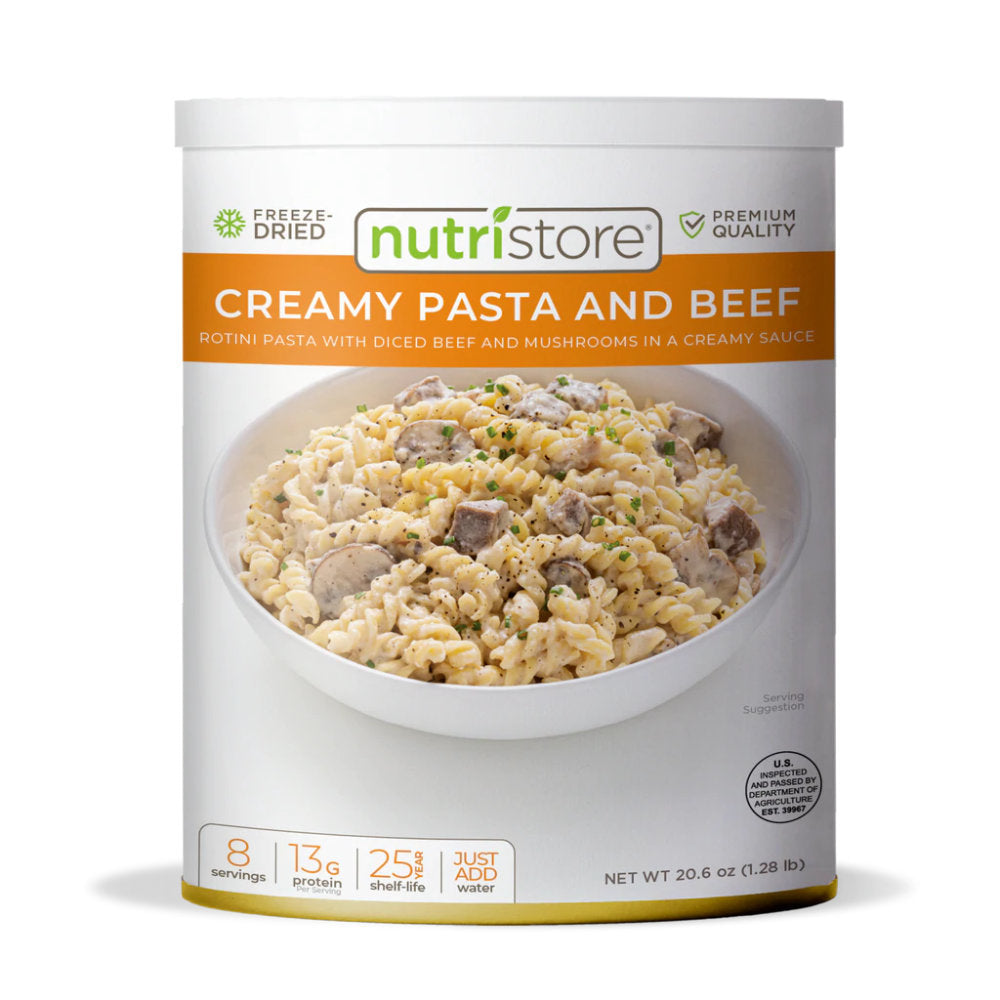 Nutristore - Creamy Noodles and Beef