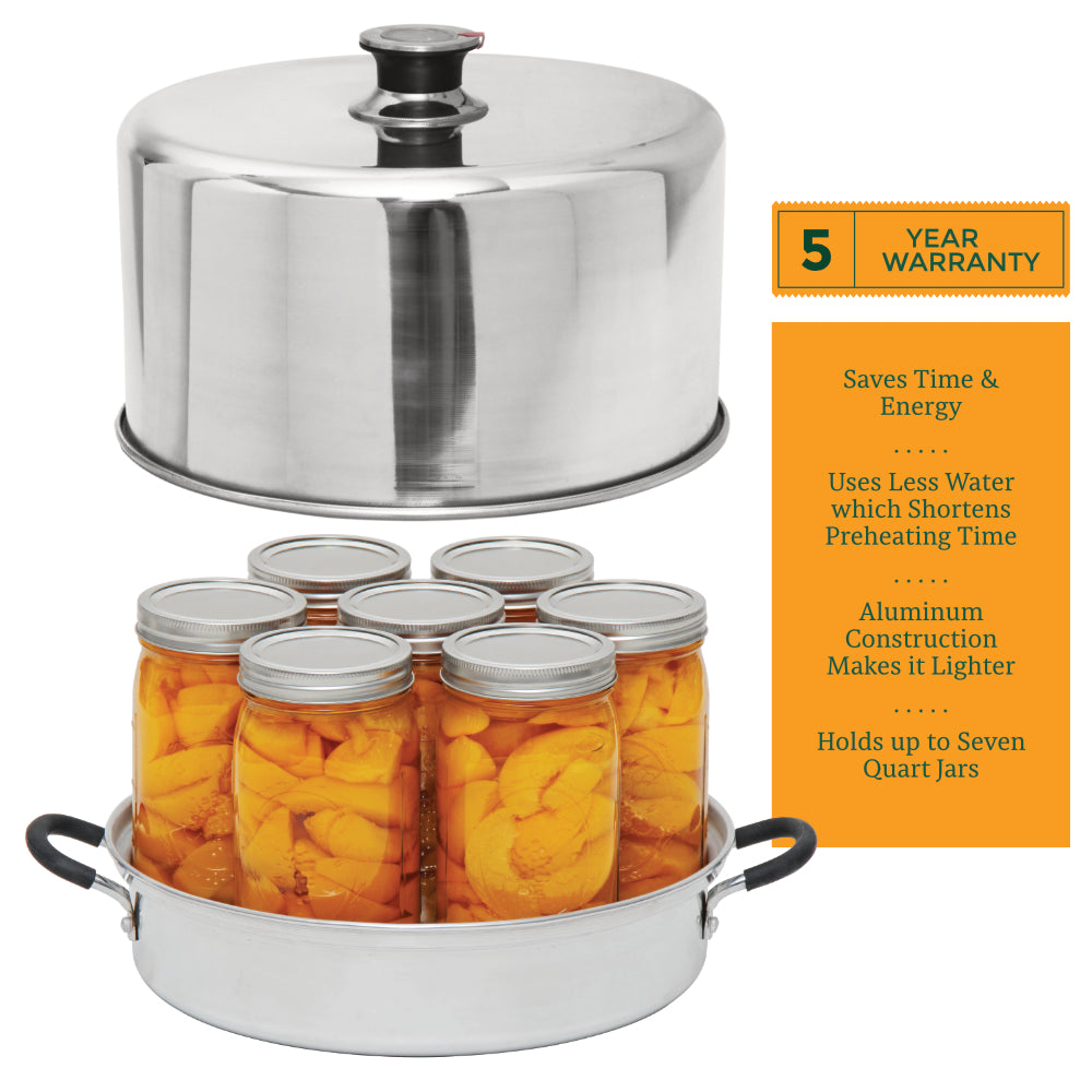 Fruitsaver Aluminum Steam Canner with Tools