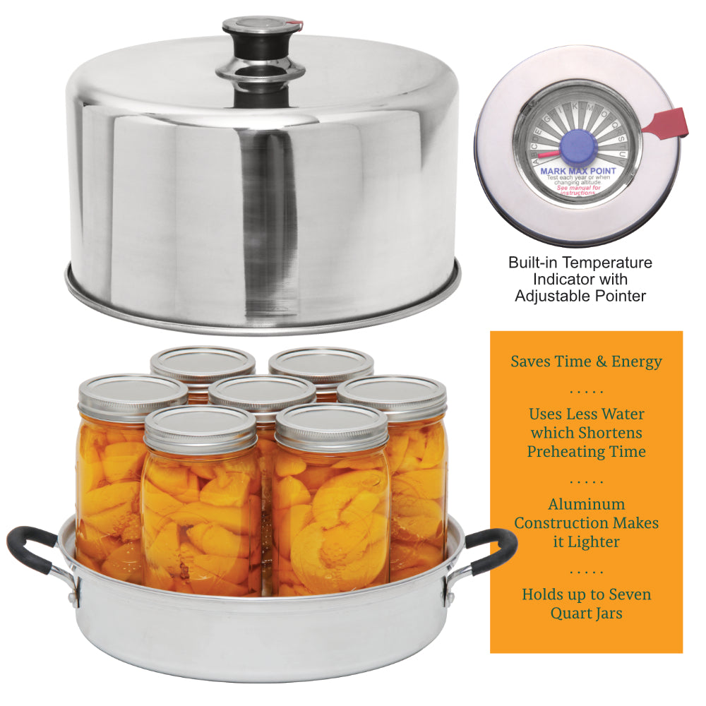 Fruitsaver Aluminum Steam Canner