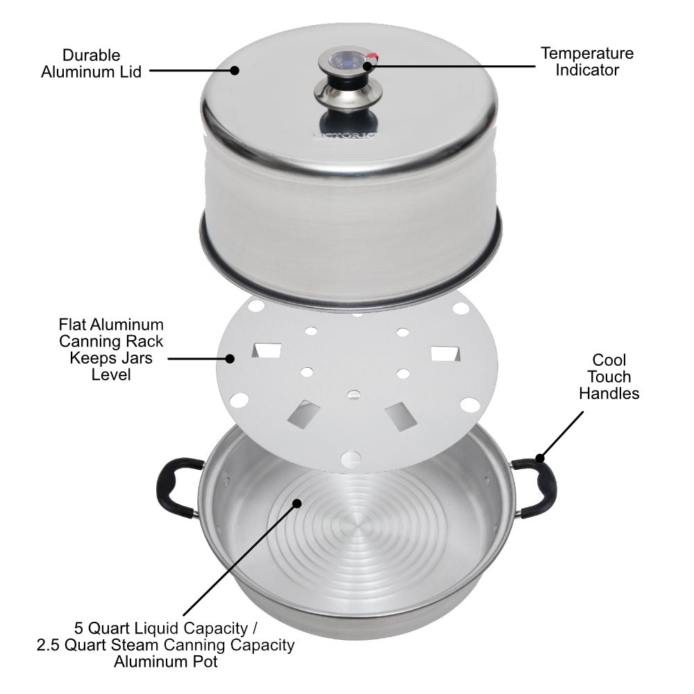 Fruitsaver Aluminum Steam Canner