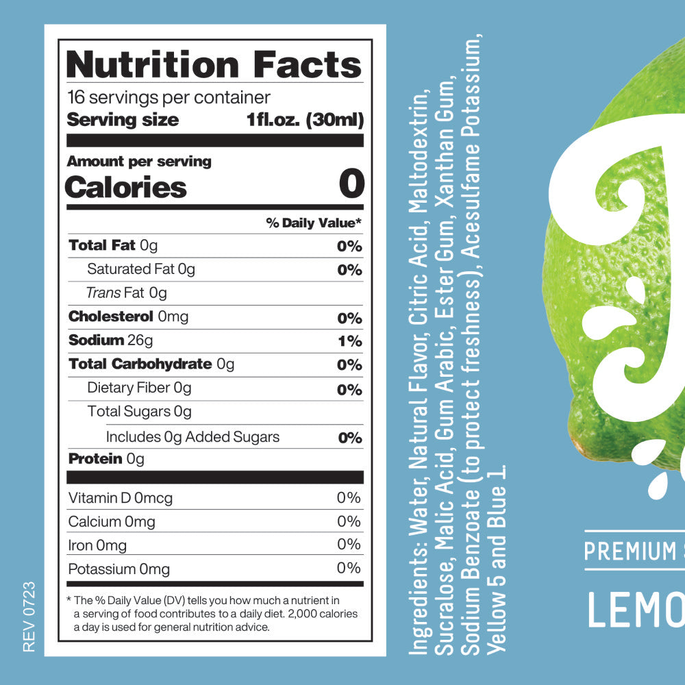 Time for Treats SUGAR FREE - Lemon Lime Syrup