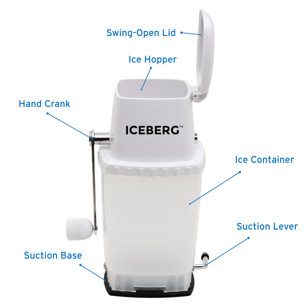 Iceberg Hand Crank Ice Crusher