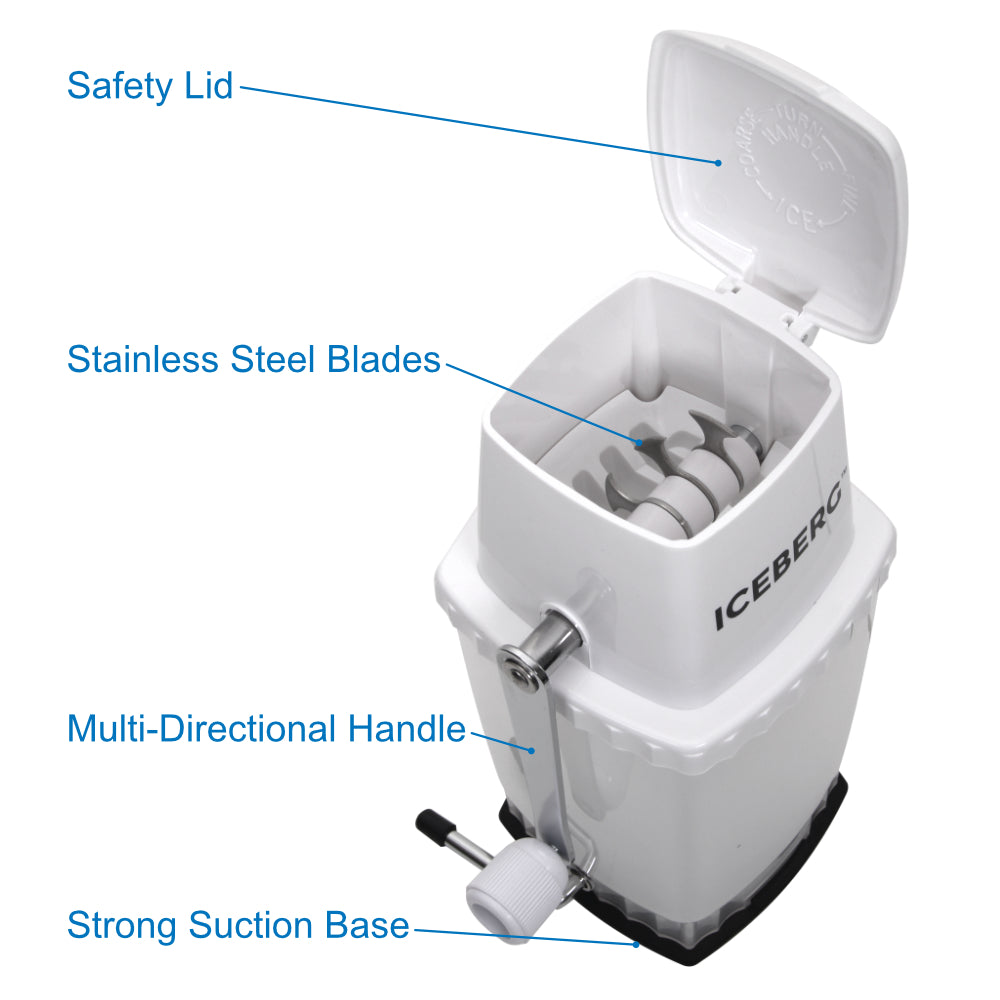 Iceberg Hand Crank Ice Crusher