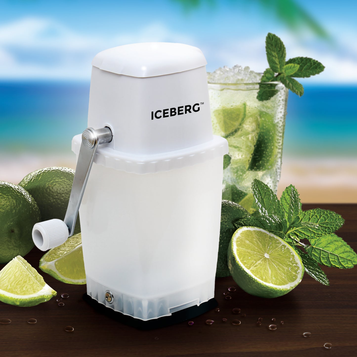 Iceberg Hand Crank Ice Crusher
