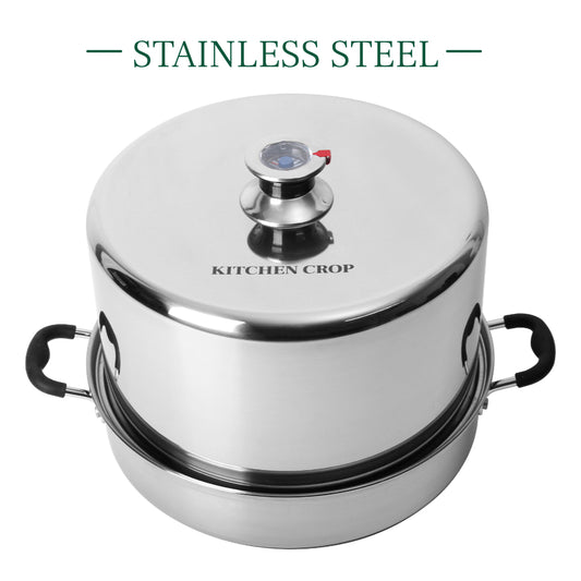 Kitchen Crop Stainless Steel Steam Canner
