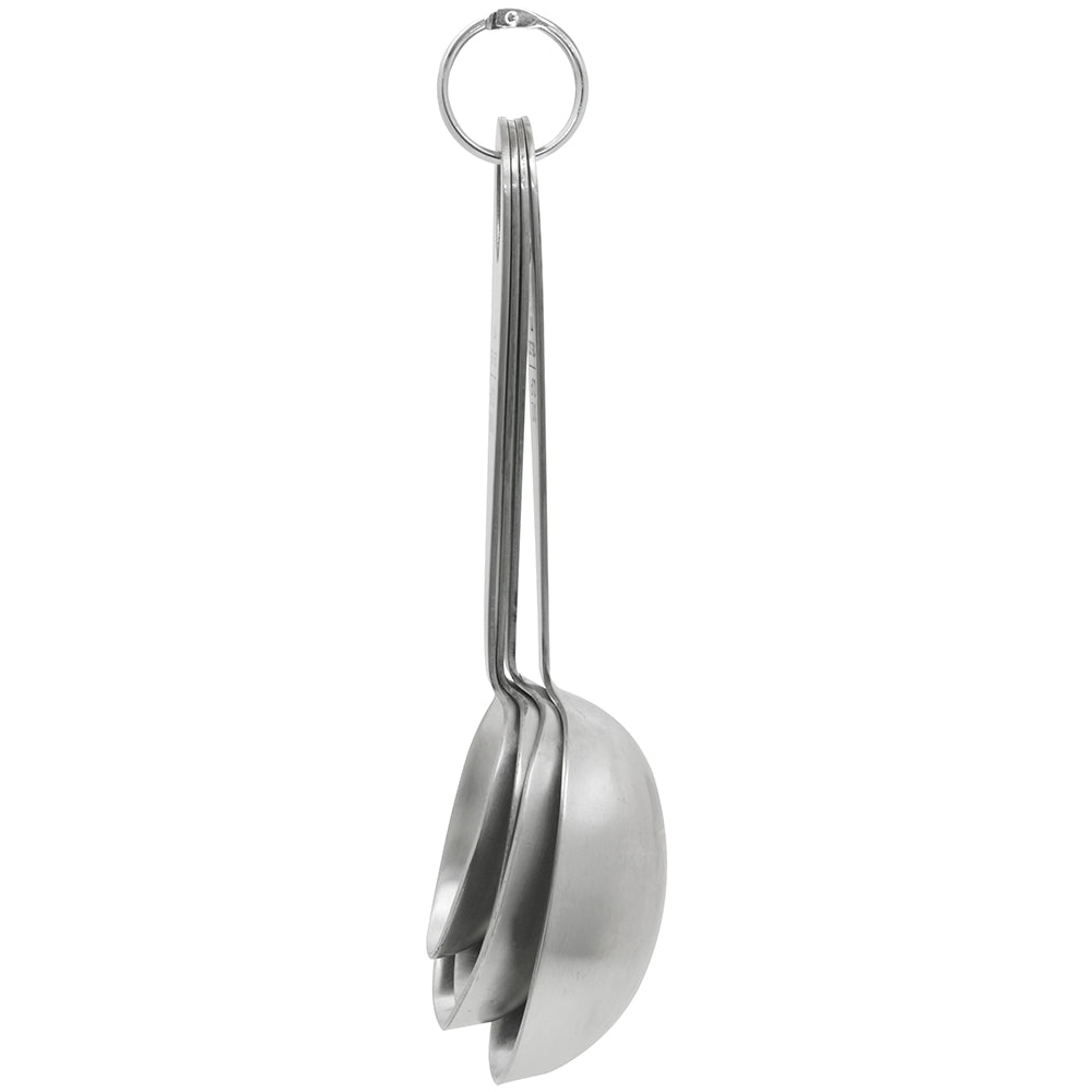 4-Pc Stainless Steel Measuring Scoop Set