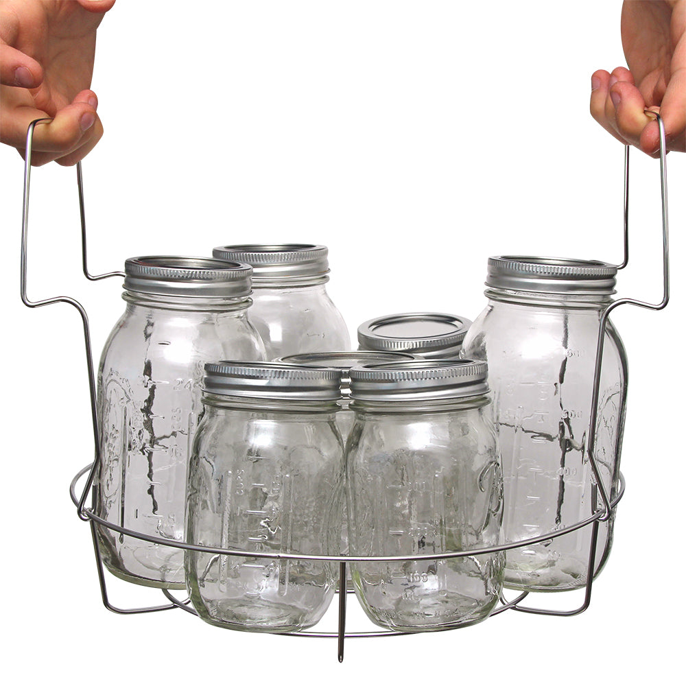 Stainless Steel Canning Rack With Jar Dividers