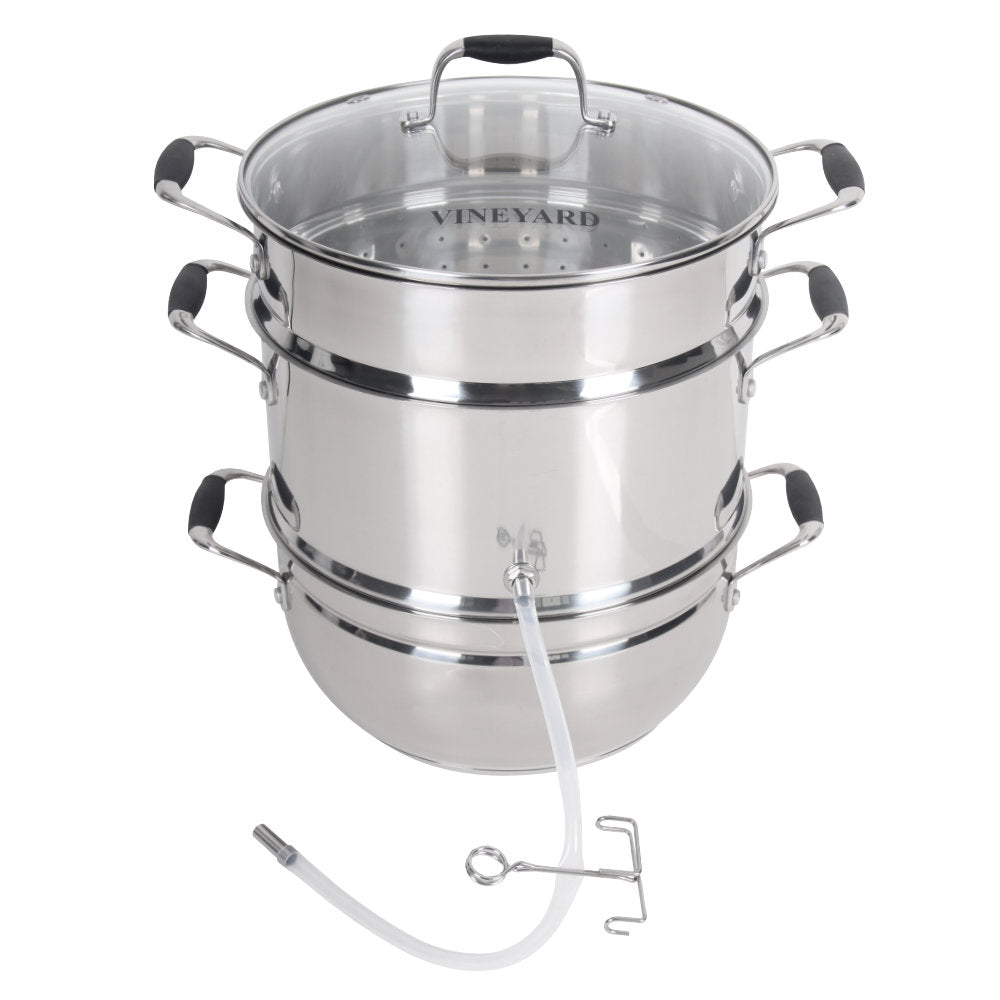Vineyard Deluxe Stainless Steel Steam Juicer