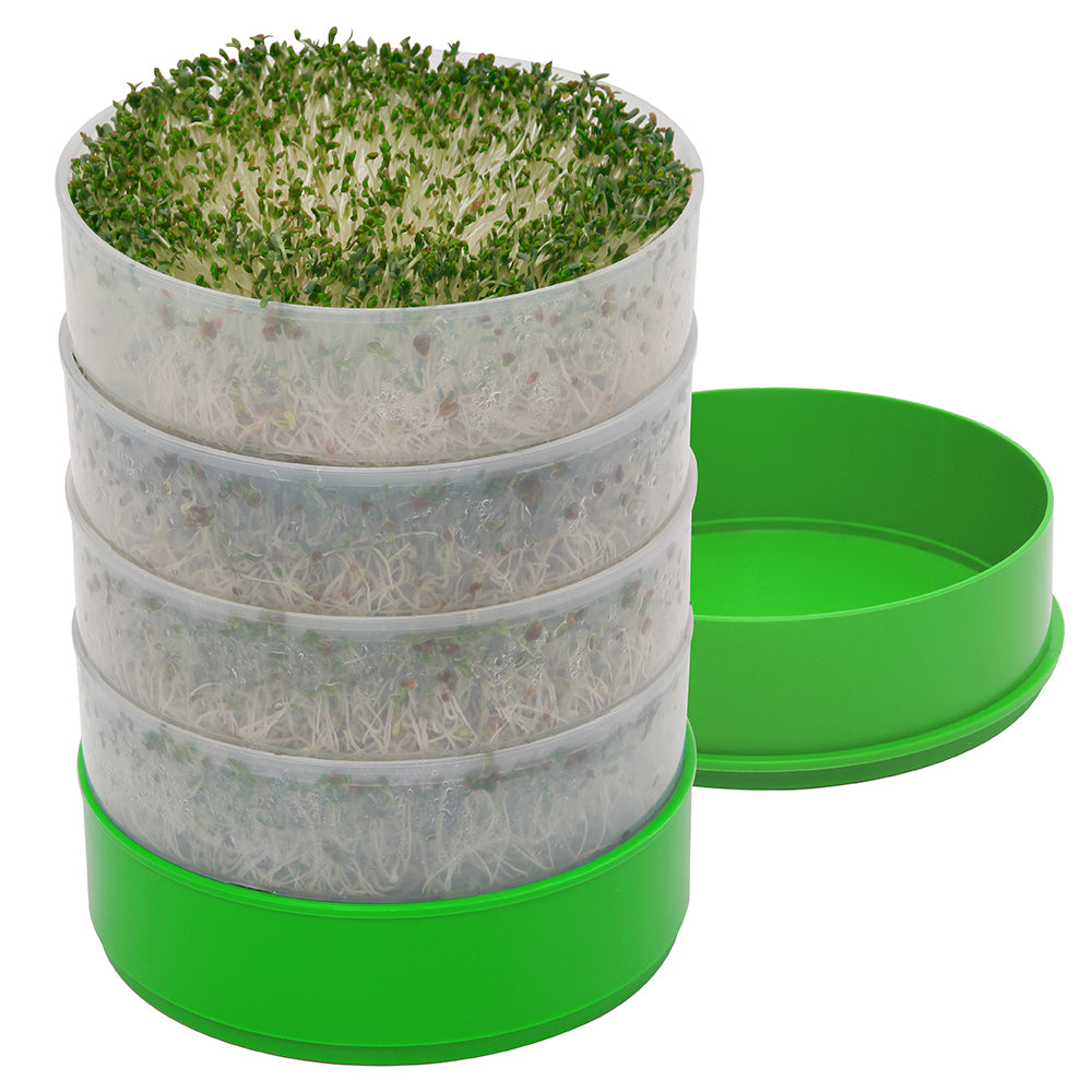 Kitchen Crop Deluxe Sprouter with Alfalfa Seeds Included