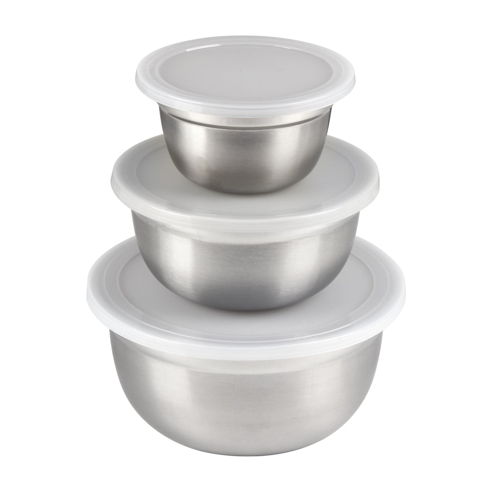 Lindy's Stainless Steel 3 Piece Bowl Set