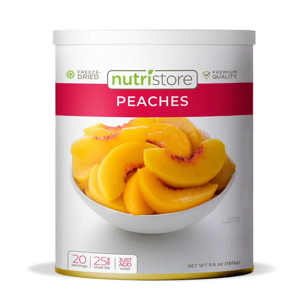 Nutristore - Peaches - Freeze Dried
