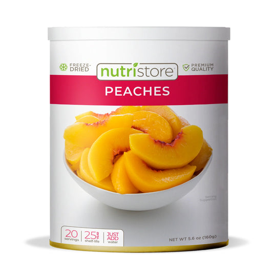 Nutristore - Peaches - Freeze Dried