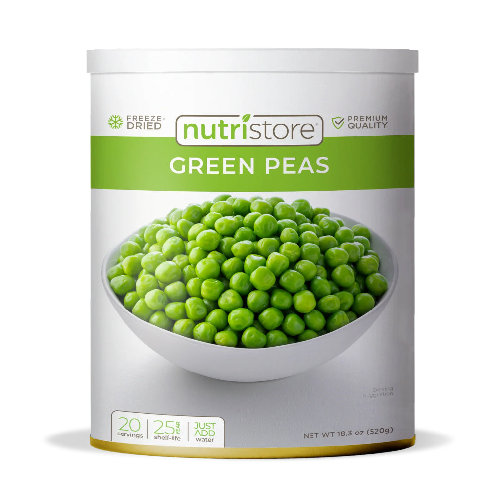 Nutristore - Peas - Freeze Dried