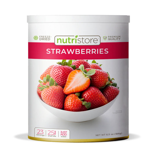 Nutristore - Strawberries - Freeze Dried