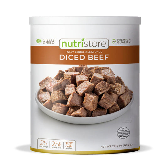 Nutristore - Beef Dices - Freeze Dried