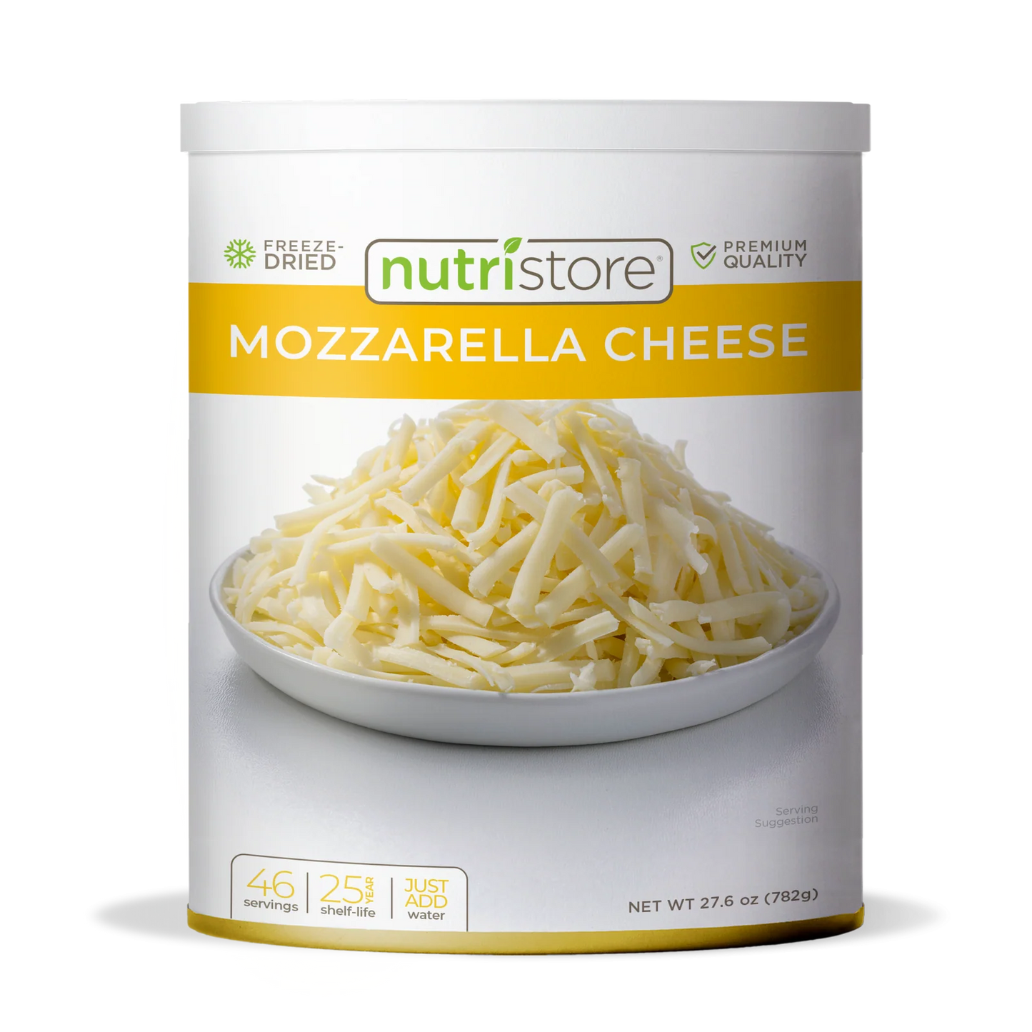 Nutristore - Mozzarella Cheese - Freeze Dried