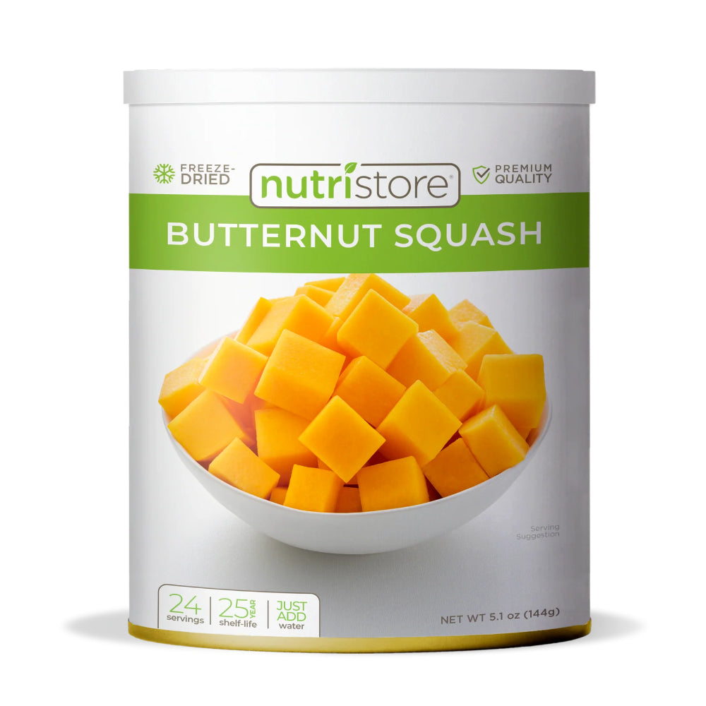 Nutristore - Butternut Squash - Freeze Dried