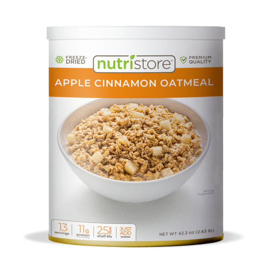 Nutristore - Apple Cinnamon Oatmeal
