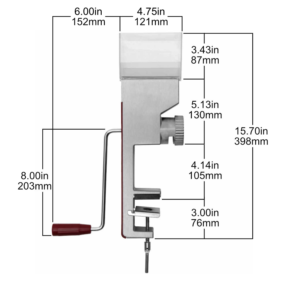 Deluxe Grain Mill - Multigrain Flour Mill