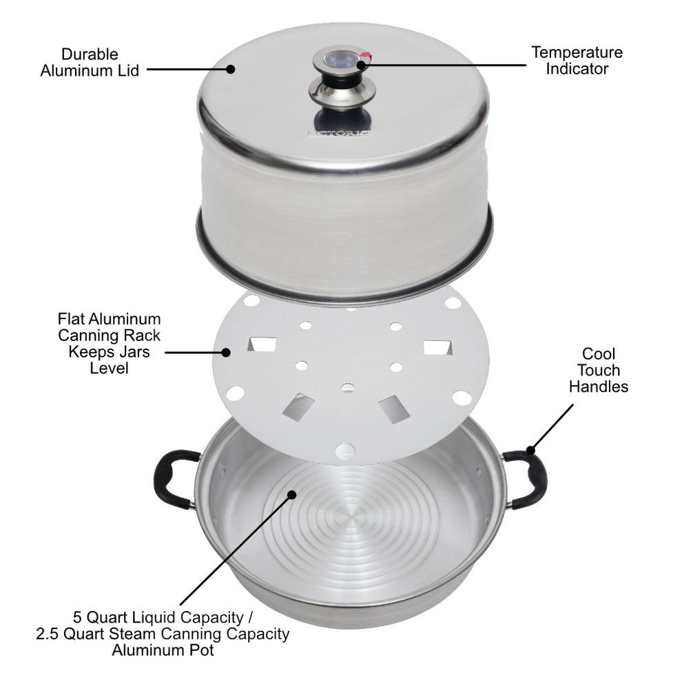 Fruitsaver Aluminum Steam Canner – VKP Brands