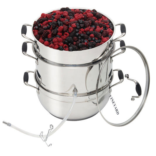 Vineyard Deluxe Stainless Steel Steam Juicer