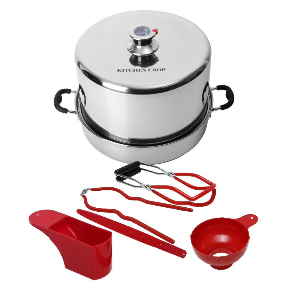 Kitchen Crop Stainless Steel Steam Canner with Tools