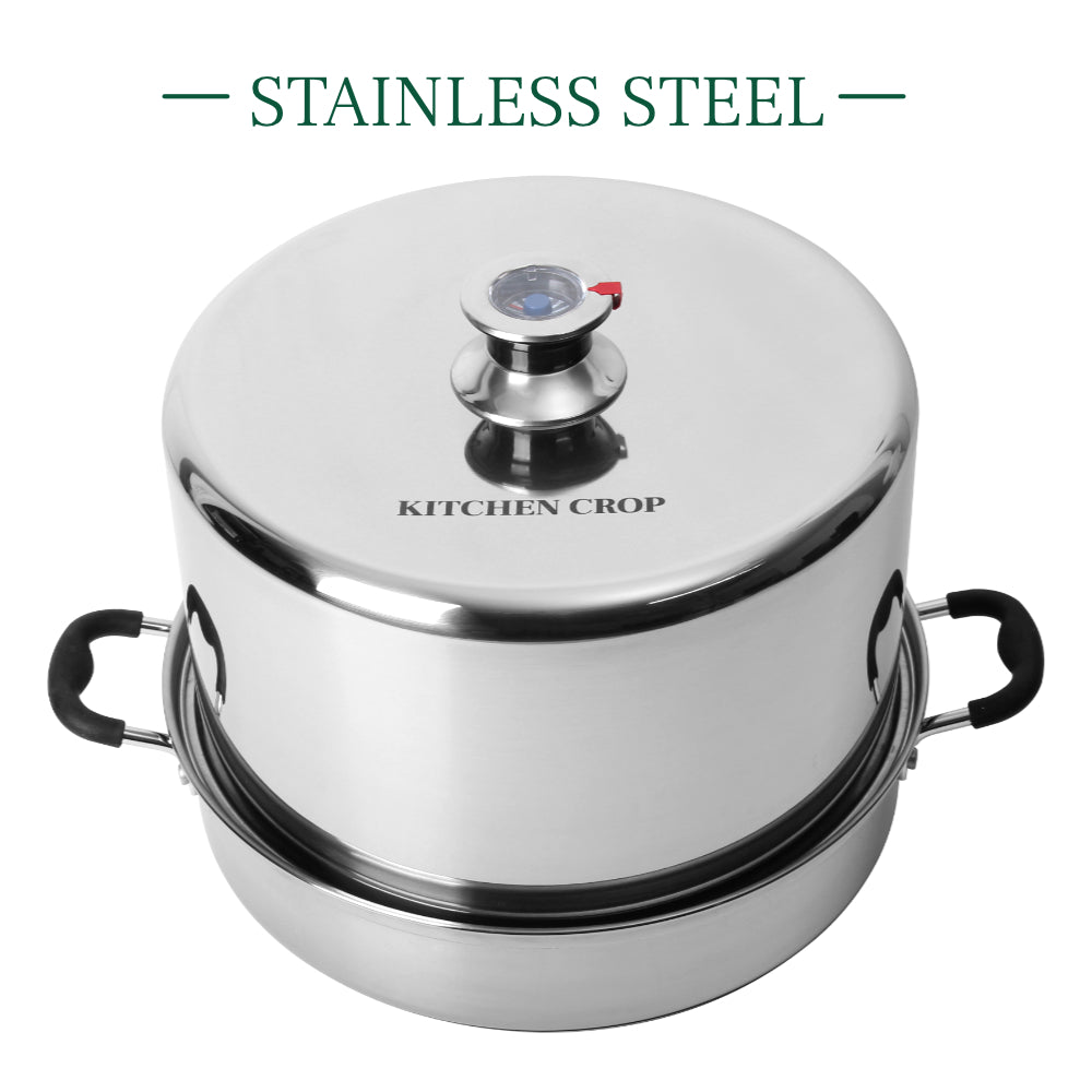 Kitchen Crop Stainless Steel Steam Canner