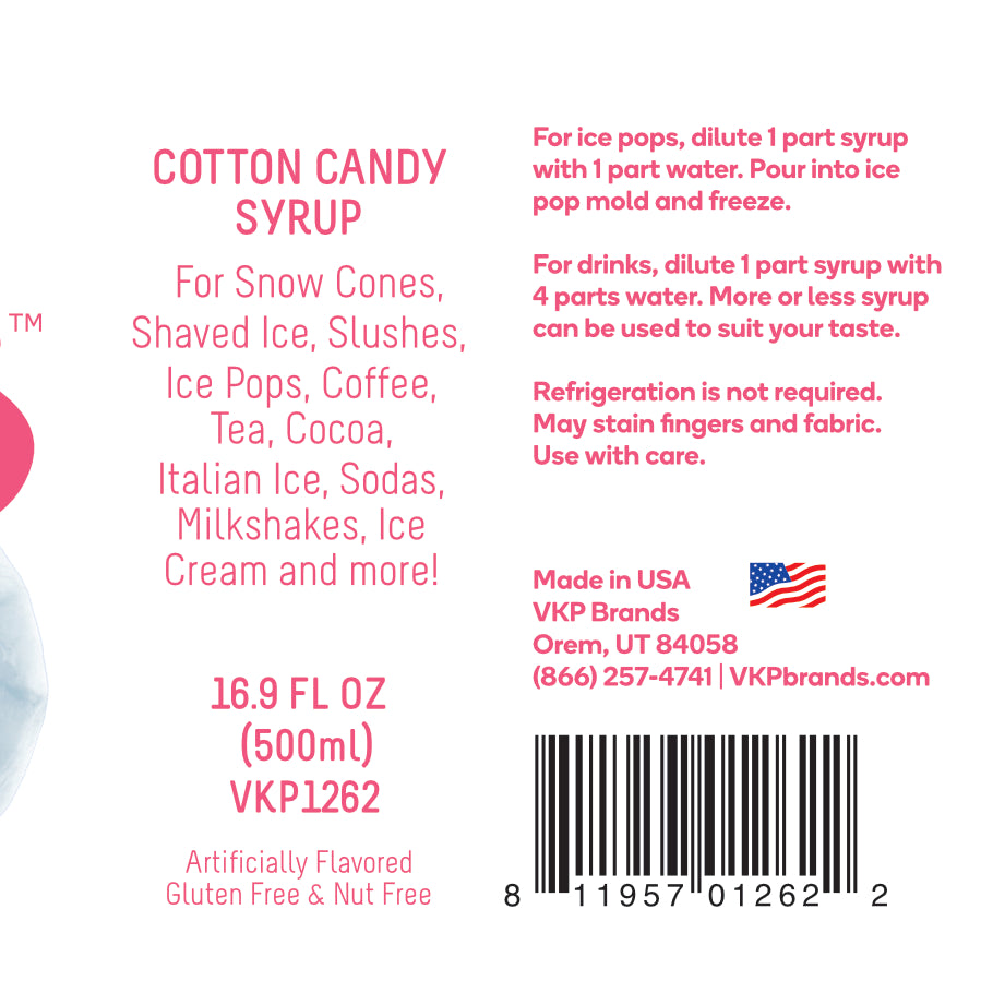 Time for Treats - Cotton Candy Syrup