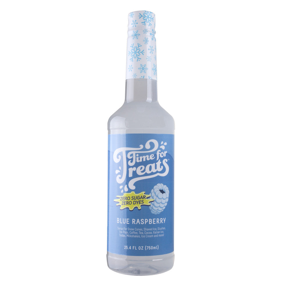Time for Treats ZERO SUGAR ZERO DYE - Blue Raspberry Syrup