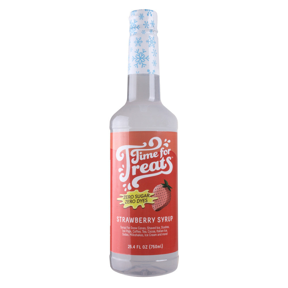Time for Treats ZERO SUGAR ZERO DYE - Strawberry Syrup