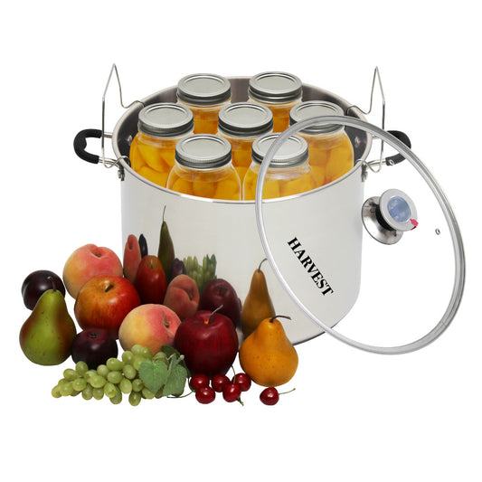 Harvest Stainless Steel Canner with Temperature Indicator