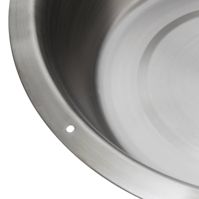 12qt Stainless Steel Flat Bottom Dish Pan