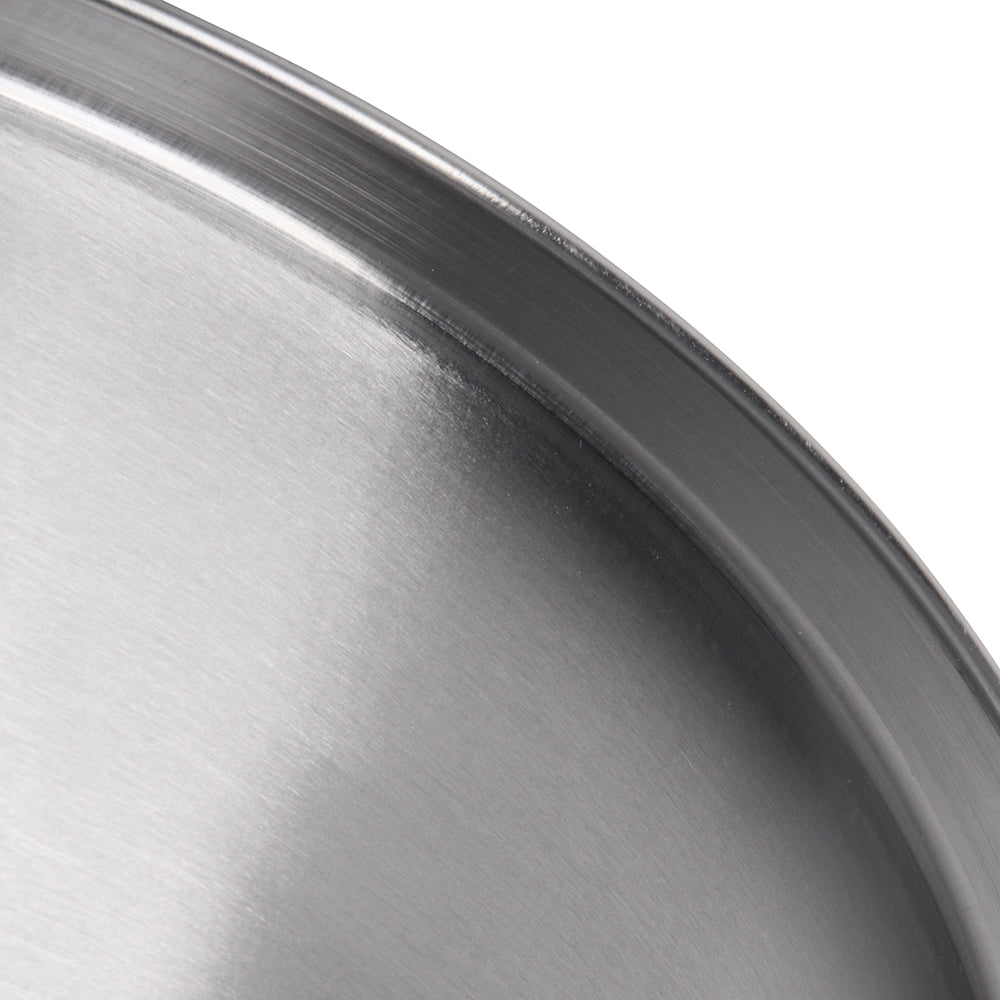 15 Qt Stainless Steel Flat Bottom Pan