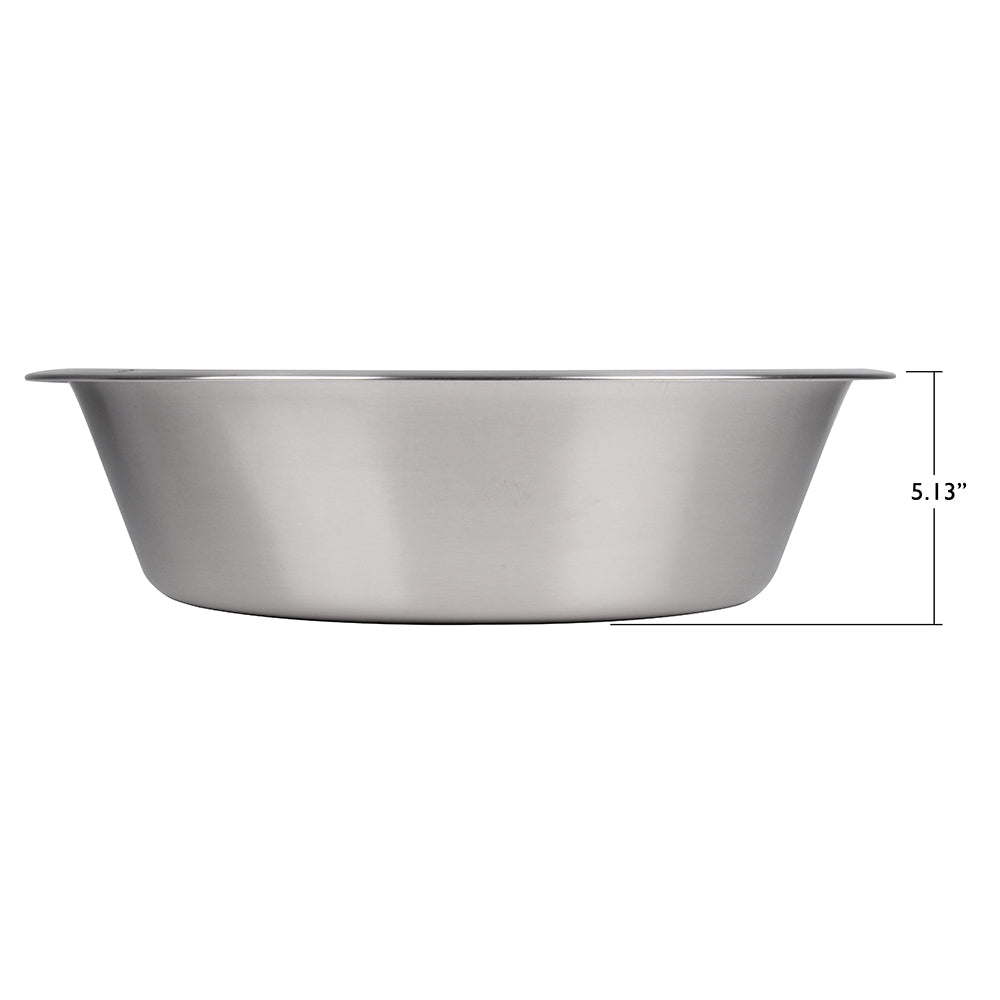 Lindy's 12 Quart Stainless Steel Flat Bottom Dish Pan