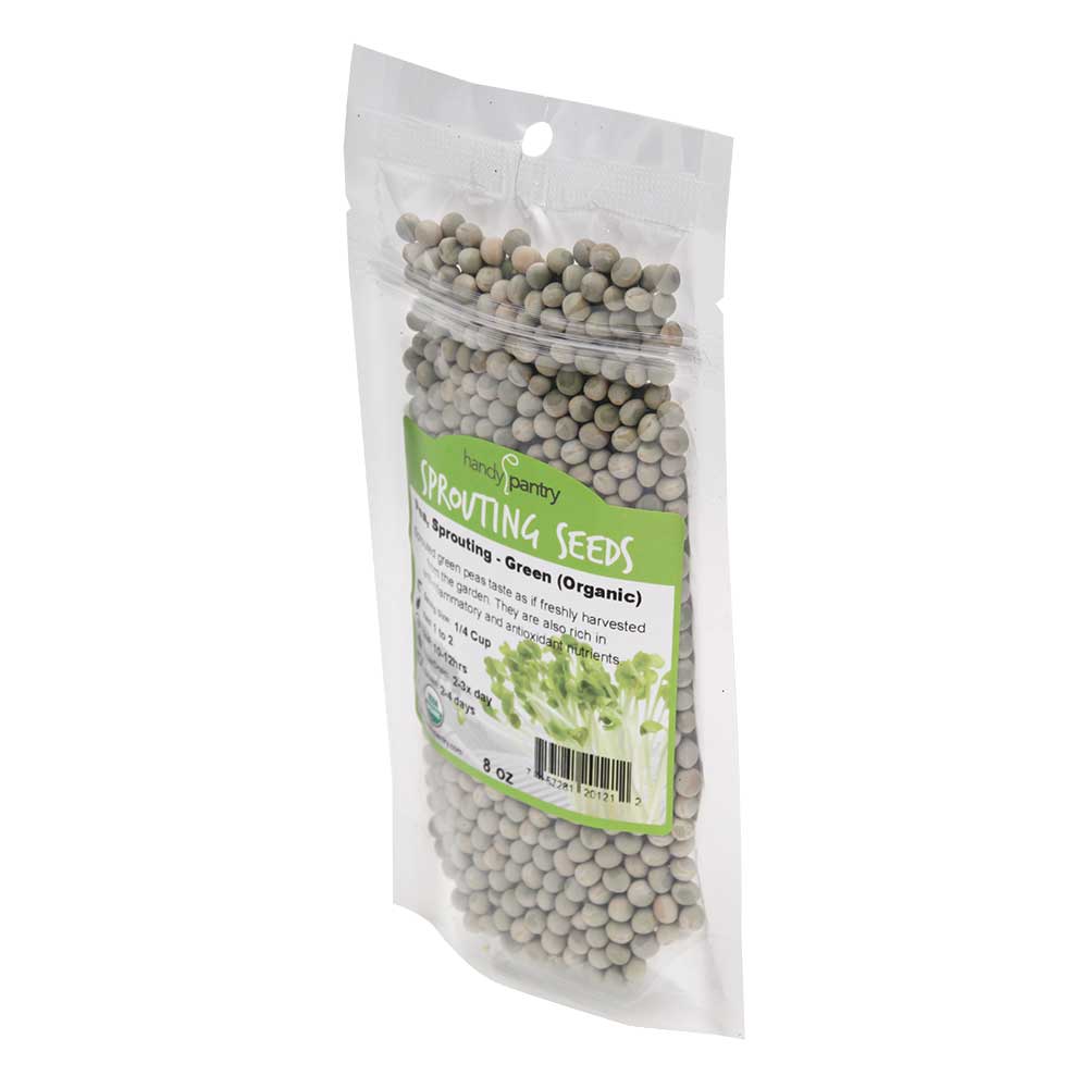 Green Pea Sprouting Seeds - 8oz