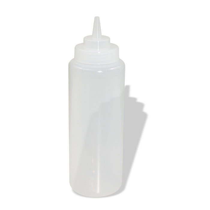 Clear Squeeze Dispenser Wide Mouth Bottle 32 OZ