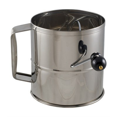 8 cup stainless steel flour sifter