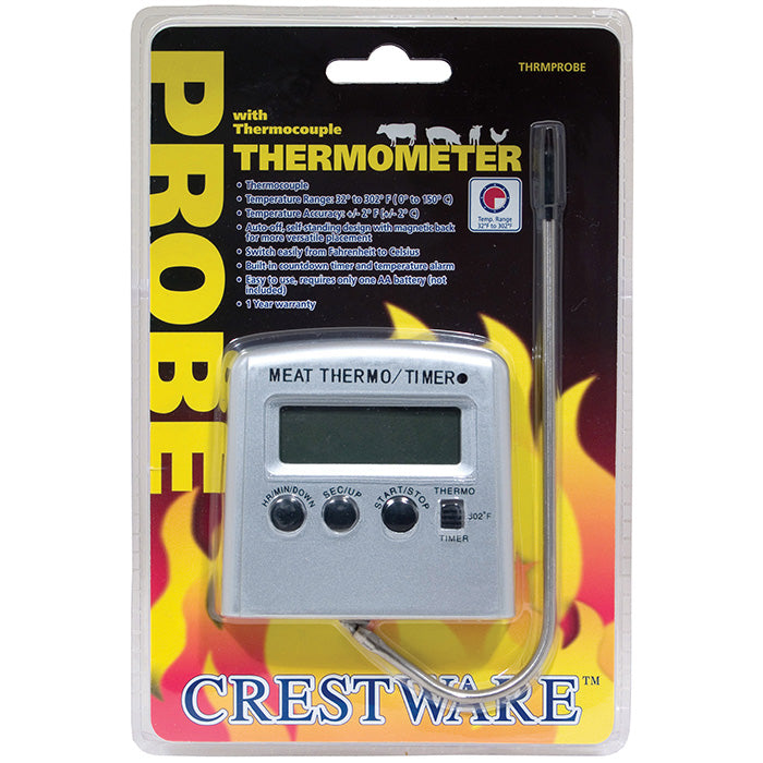 Digital Thermometer With Timer