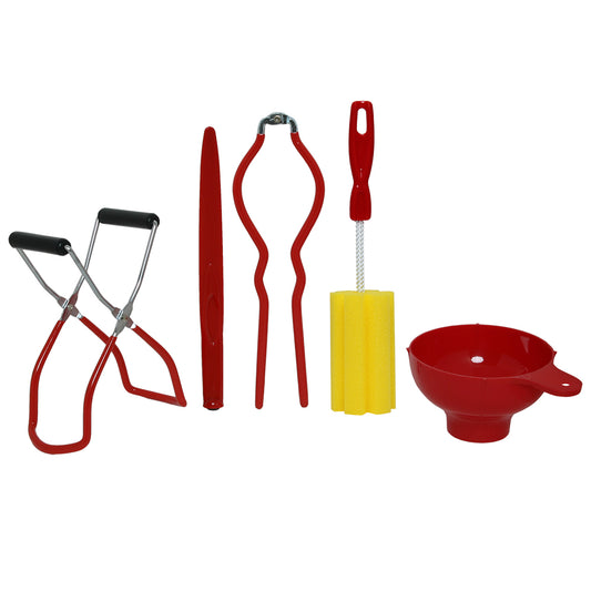 5 Piece Canning Kit with Brush
