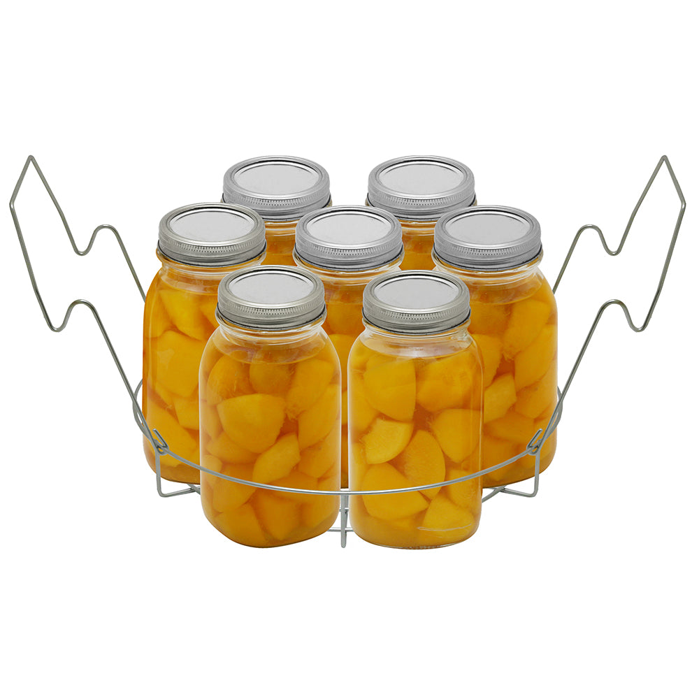 Storing juice in glass jars or stainless steel containers