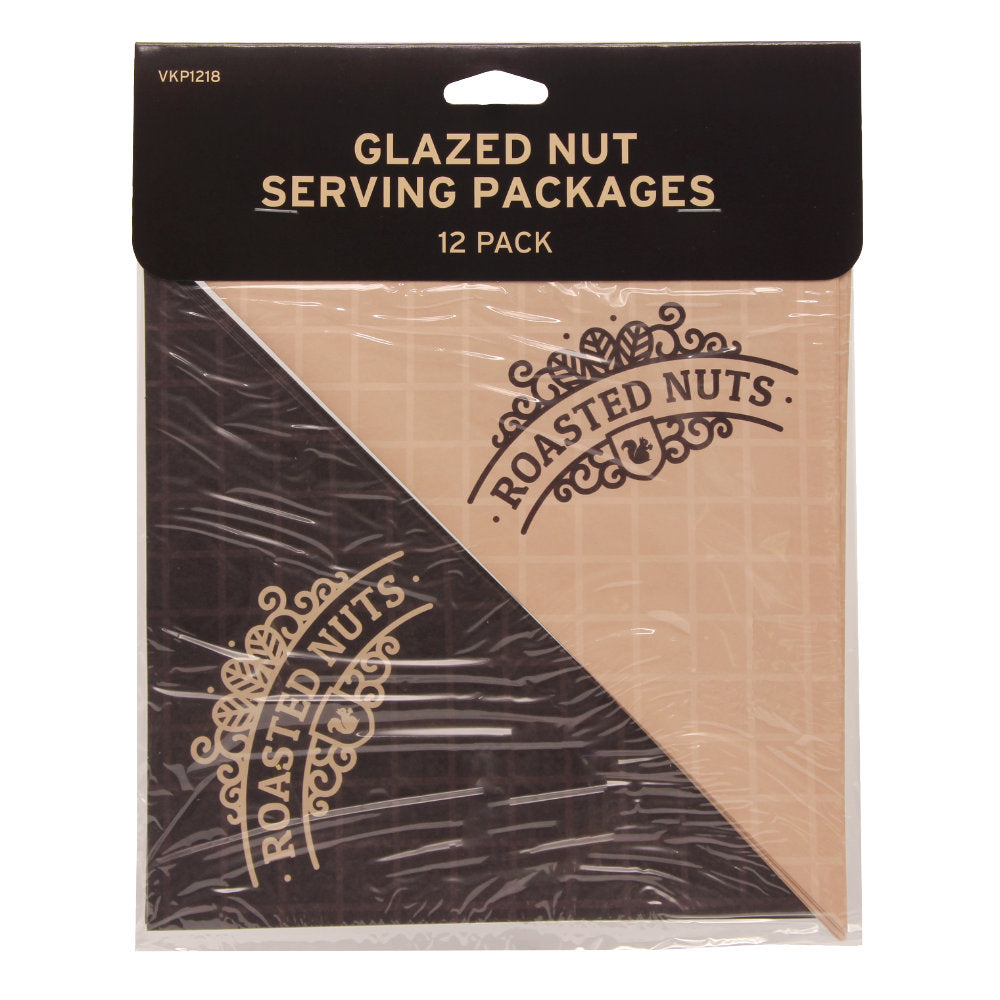 Glazed Nut Serving Packages - 12 Pack