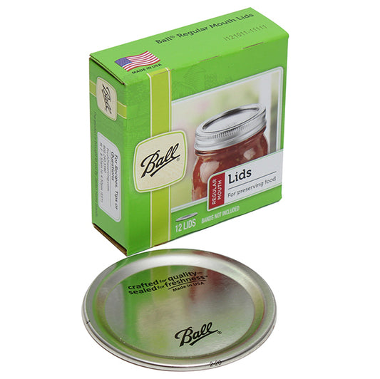 Ball Box of 12 Regular Mouth Lids
