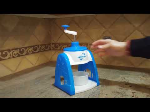 Snowflake Hand Crank Ice Shaver – VKP Brands