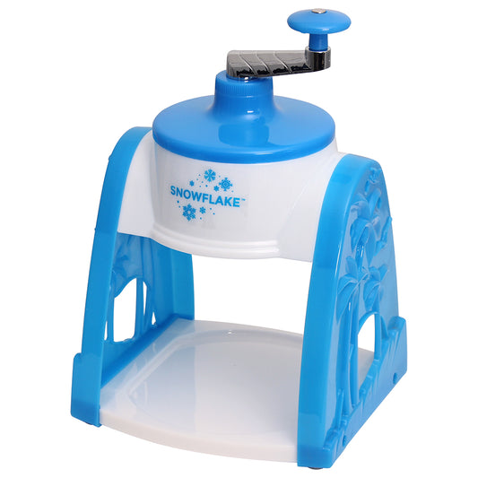 Snowflake Hand Crank Ice Shaver Snow Cone Maker