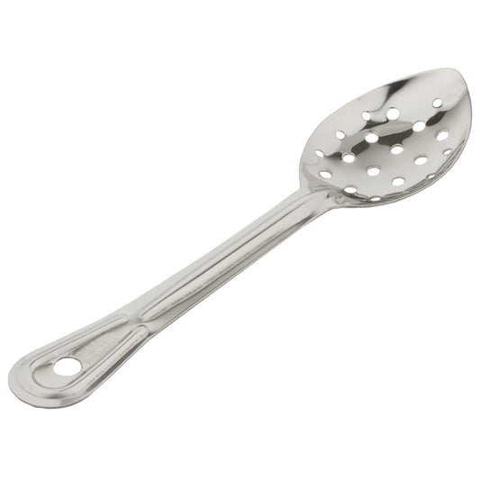 11" Stainless Steel Perforated Basting Spoon
