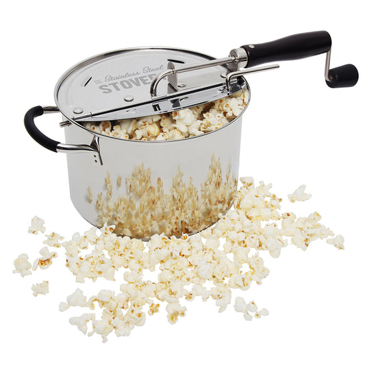 Stove Pop Stainless Steel Stovetop Popcorn Popper